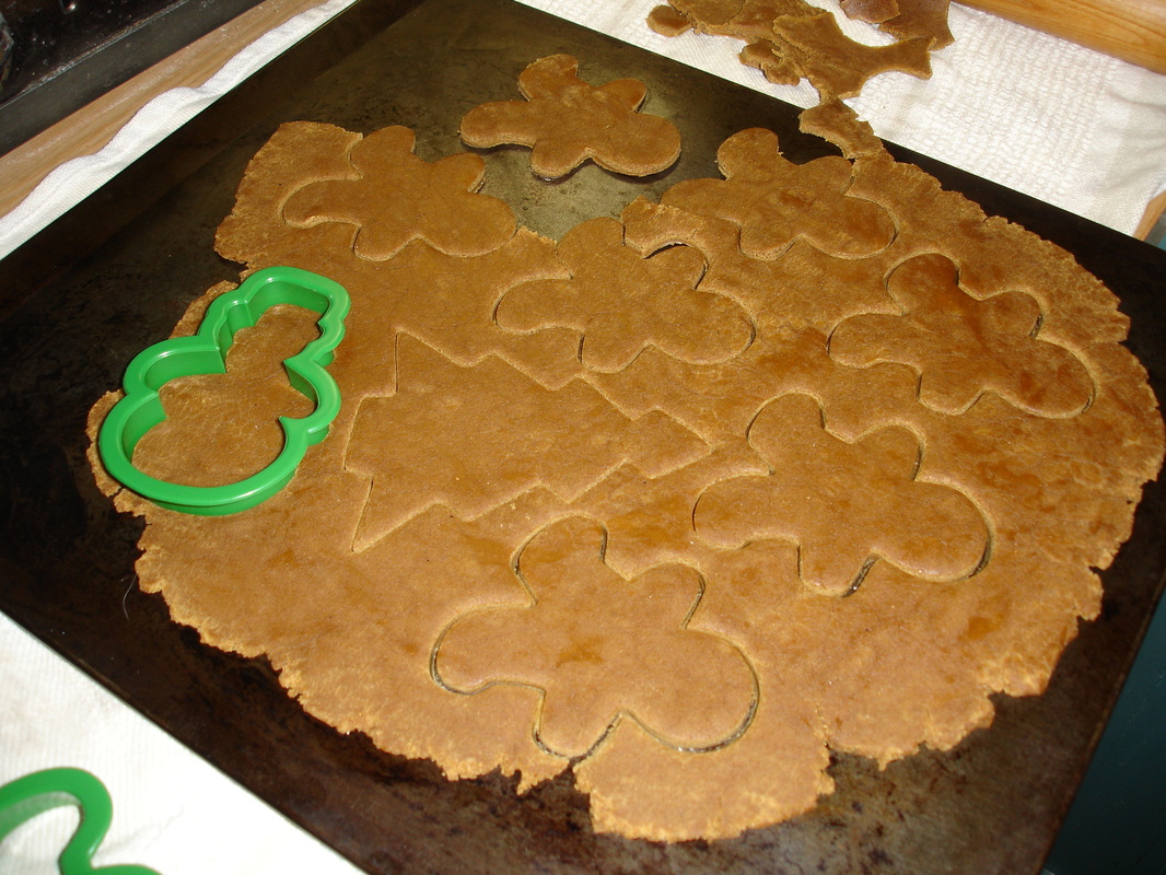 Old Fashion Gingerbread for houses or cookies - Heidi's Happy Acre Farm